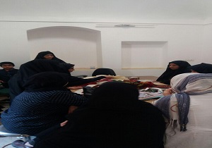برگزاری کلاس های آموزش صنایع دستی در بافق