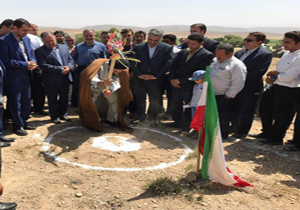 کلنگ زنی مخزن آب آشامیدنی مرغاب