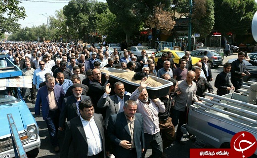 تشییع پیکر حجت&zwnj;الاسلام حاج سید جواد موسوی شالی