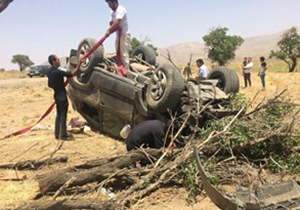 هفت کشته و مصدوم بر اثر سانحه رانندگی در محور گلپایگان- خمین