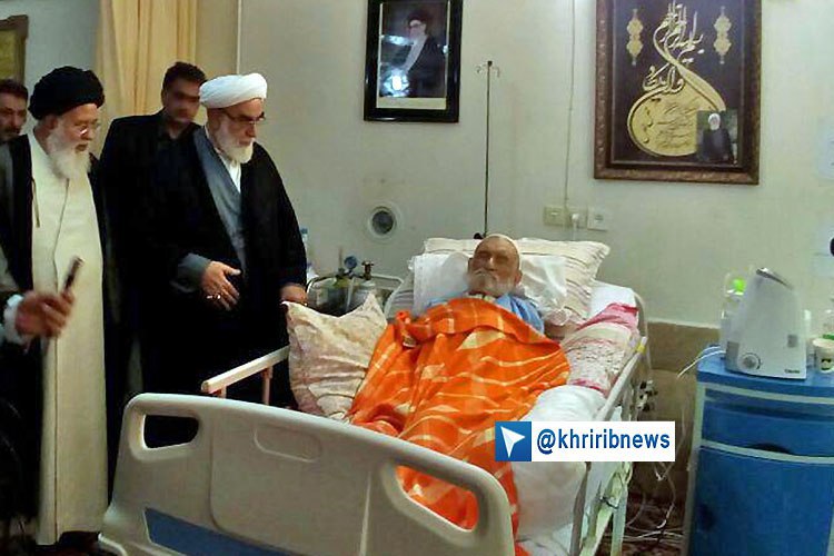 عیادت رئیس دفتر مقام معظم رهبری از آیت الله معصومی