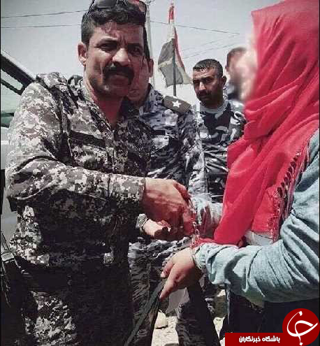 خانم وزیر داعشی بازداشت شد+تصاویر