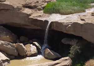 آبشار زیبای «نوبران» در ساوه + فیلم