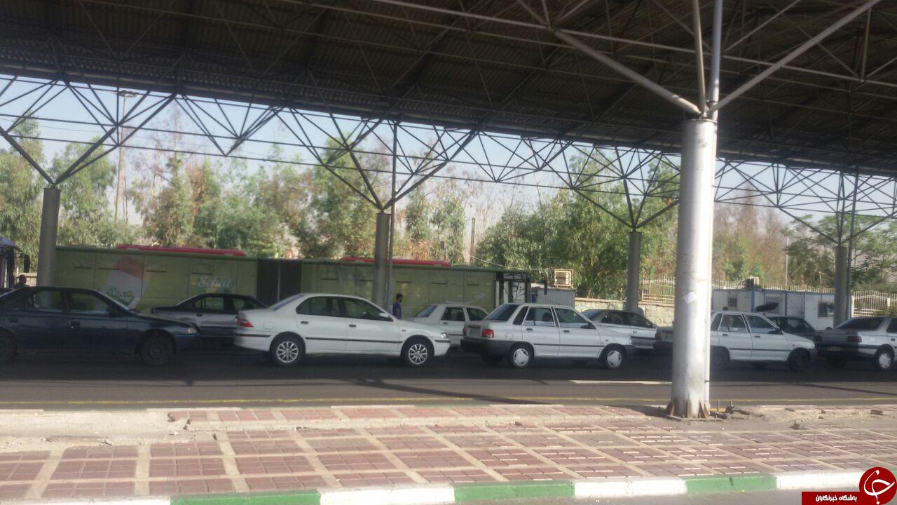تغییر کاربری ایستگاه بی آر تی در پایانه آزادی + تصاویر
