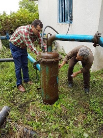رفع نوسانات آب شرب 300 مشترك روستایی