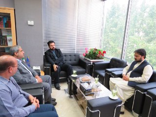 دیدار مدیر شبکه کوثر افغانستان با مدیر شبکه قرآن و معارف سیما
