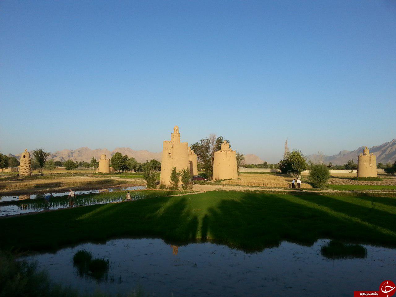 برج&zwnj;های تاریخی کبوترخانه در روستای &laquo;ولاشان&raquo; + تصاویر