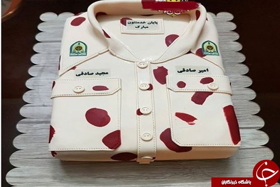 کیک پایان خدمت سربازی هم از راه رسید +عکس