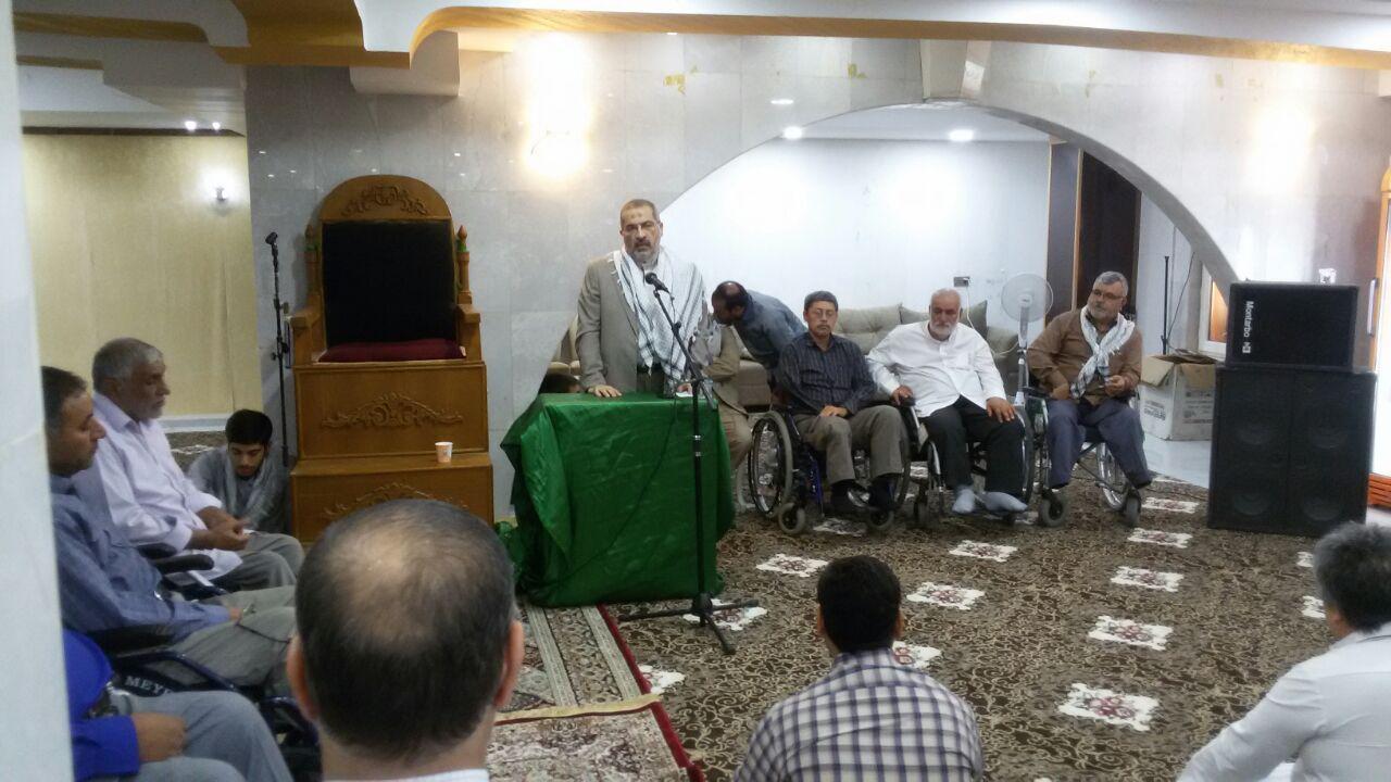 مراسم تقدیر از جانبازان جنگ تحمیلی در کربلا برگزار شد+ تصاویر مراسم تقدیر از جانبازان جنگ تحمیلی در کربلا برگزار شد+ تصاویر