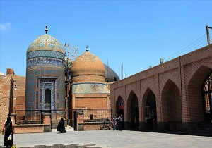 آغاز بازسازی سردر عالی قاپوی مجموعه جهانی شیخ صفی الدین اردبیلی