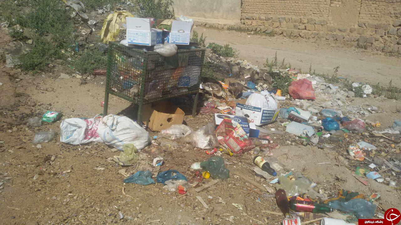 وضعیت نامناسب بهداشت در خاوه جنوبی + تصاویر
