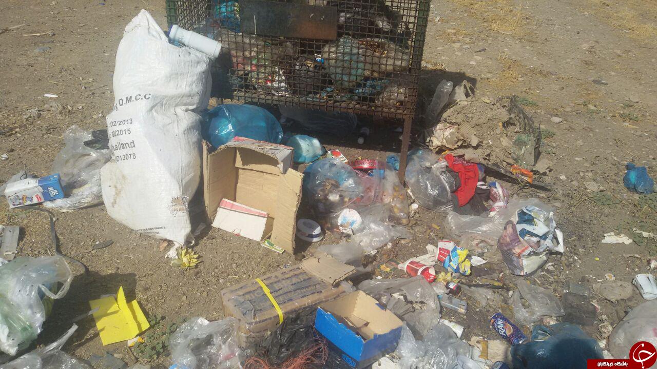 وضعیت نامناسب بهداشت در خاوه جنوبی + تصاویر
