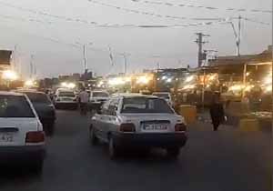 بلواری که تبدیل به بازارچه شد! + فیلم