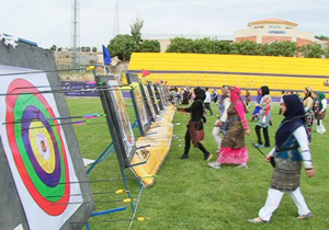 کسب نشان طلای مسابقات کشوری کمان سنتی