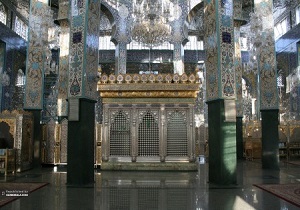 تصویری خاص از آرامش این روزهای ضریح حضرت زینب (س)