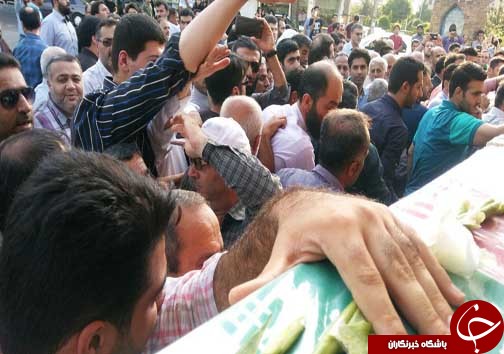 ورود پیکر&zwnj;های مطهر ۱۵ شهید به مازندران+ تصاویر