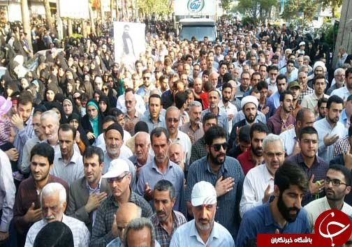 ورود پیکر&zwnj;های مطهر ۱۵ شهید به مازندران+ تصاویر