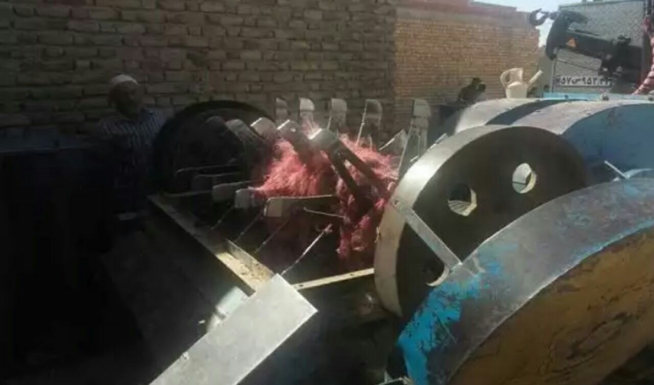 مرگ دلخراش زن ۶۰ ساله در دستگاه خرمنکوب