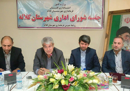 معرفی مسئول جدید حراست فرمانداری کلاله