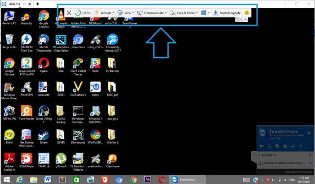 آموزش استفاده از نرم افزار TeamViewer + تصاویر