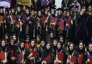 جشن فارغ التحصیلی دانشجویان رشته پرستاری در بابل