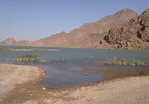 کمبود آب سد شهید شاهچراغی