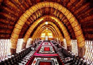 مضیف نشانه ای از فرهنگ غنی و بومی عشایر عرب خوزستان