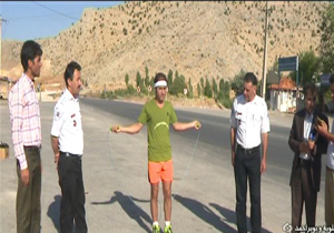 ثبت رکورد در گینس این بار با دونده یاسوجی