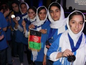 پیروزی روبات دختران افغان در یکی از مسابقات آمریکا