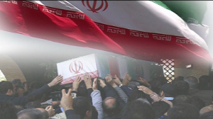 استقبال زنجانی از پیکر شهید تازه تفحص شده