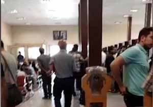ساعت‌ها انتظار متقاضیان در مرکز تعویض پلاک + فیلم