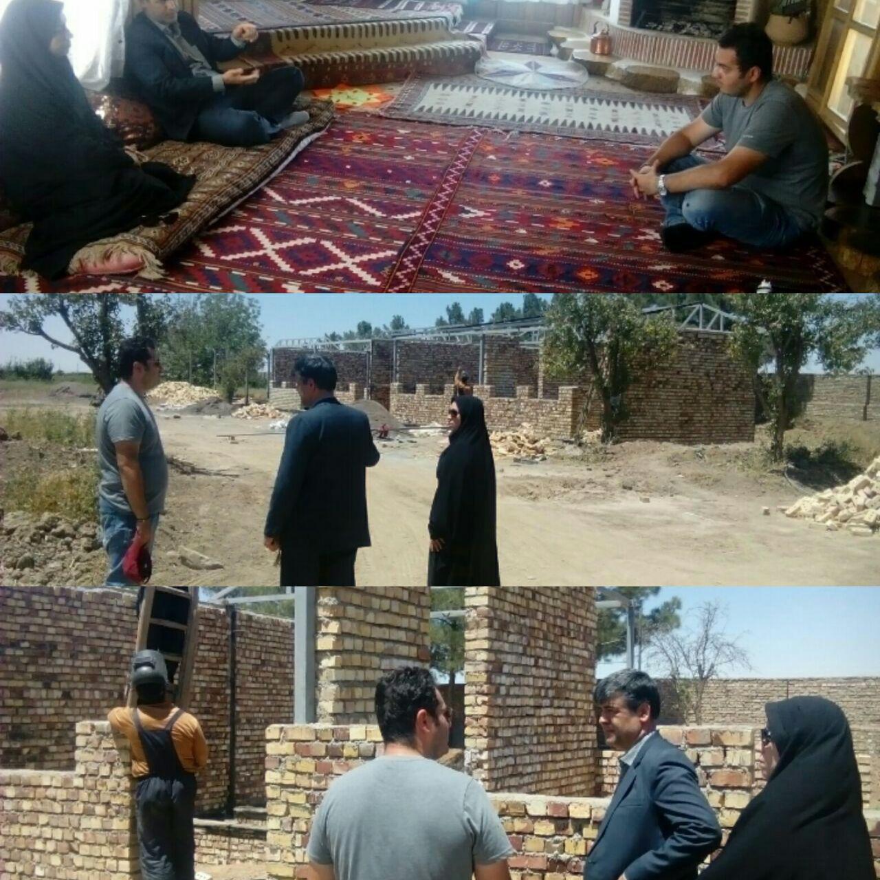 شروع عملیات ساخت اقامتگاه در دهکده چوبین نیشابور