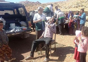 خدمات رایگان بسیج جامعه پزشکی در لردگان