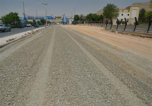 آغاز عملیات طرح تعریض بلوار رهبر شهرکرد