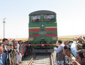 پنجمین محل بارگیری پورت خط آهن بندرحیرتان در بلخ افتتاح شود
