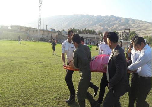 نجات جان مادر باردار در پلدختر