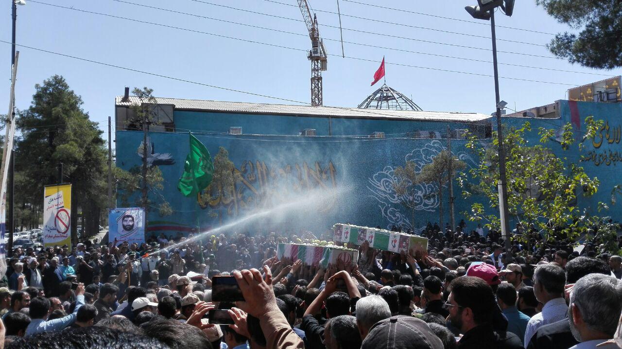 حضور سه شهید گرانقدر در کرمان+ تصاویر