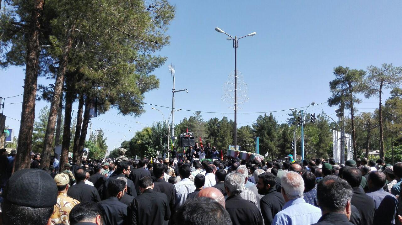 حضور سه شهید گرانقدر در کرمان+ تصاویر