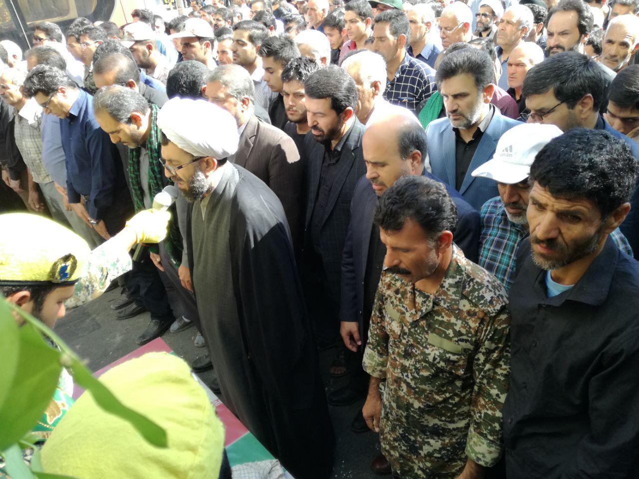 دایی محمد علی آرام گرفت +تصاویر