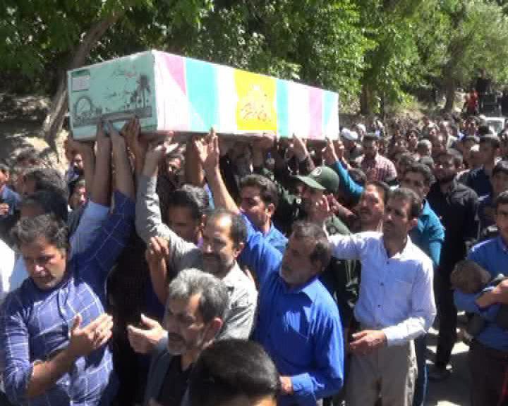 راور ،میزبان شهدای گمنام