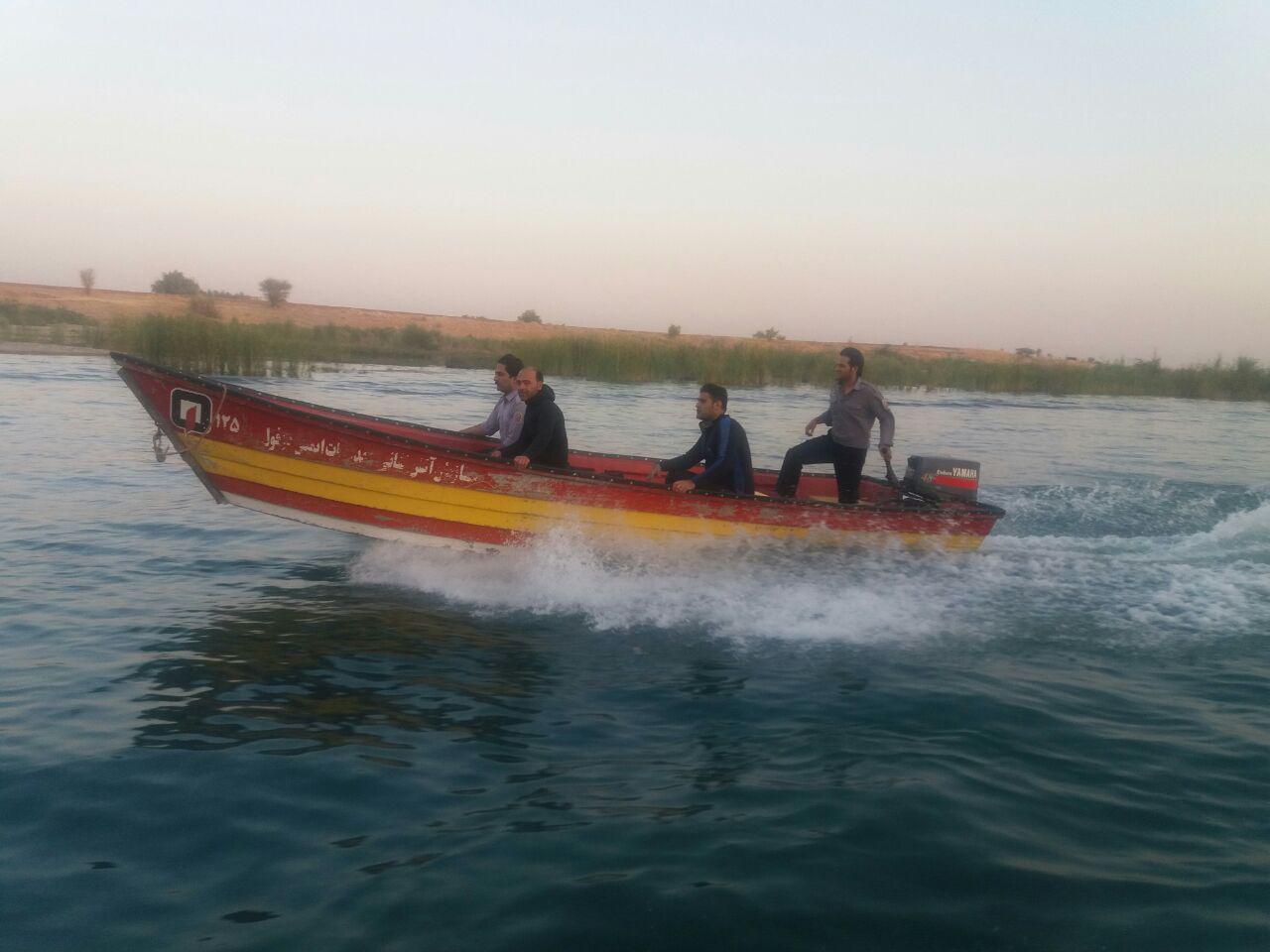 تور گردشگران در تور رودخانه دز