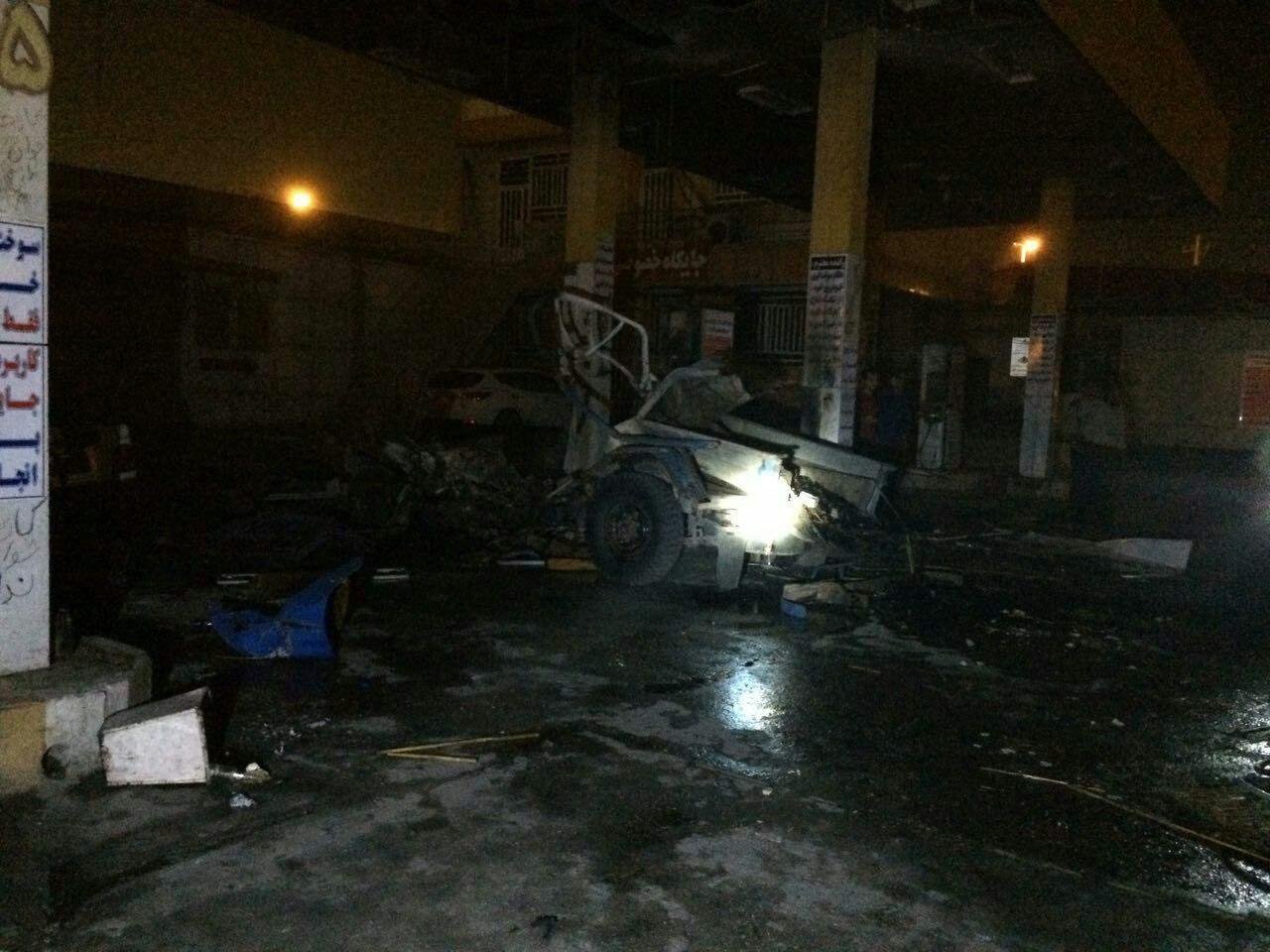 انفجار مرگبار جایگاه CNG در اهواز