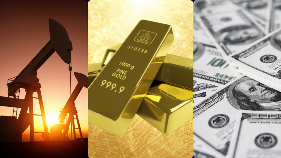 افزایش بهای نفت و طلا در پی کاهش ارزش دلار افزایش بهای نفت و طلا در پی کاهش ارزش دلار