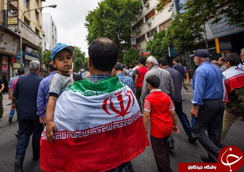 جلوه های ویژه راهپیمایی دیروز +&nbsp; تصاویر