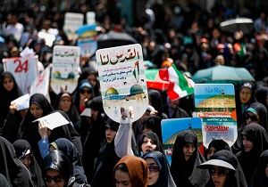 قدردانی از حضور گسترده مردم استان اردبیل در راهپیمایی روز قدس
