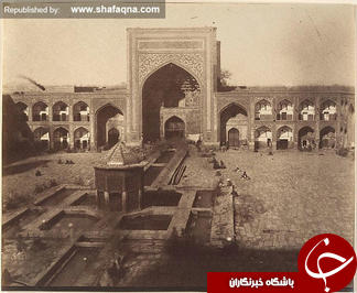 مشهد مقدس و حرم رضوی در160 سال پیش +عکس
