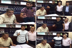 ثبت قرارداد 5 بازیکن سایپا در هیئت فوتبال تهران