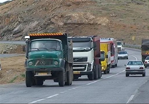 ممنوعيت تردد خودروهای سنگين در محور اصفهان به بروجن