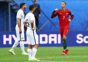 پرتغال 4 - نیوزلند 0/نمایش قدرت قهرمان اروپا و صعود به مرحله بعد