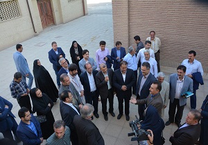 بازدید مدیران استانی و منتخبین دوره پنجم شورای شهر یزد از محله ای قدیمی
